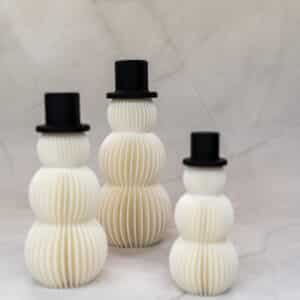 Schneemann - geriffelt