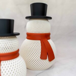 Schneemann für LED Teelicht