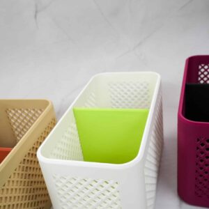 Box mit Gittermuster